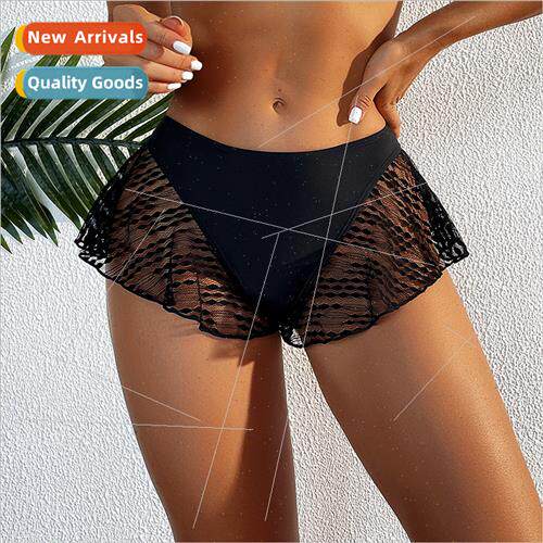 New Bikini Swim Trunks Sexy Lace Swim Trunks Separate Womens