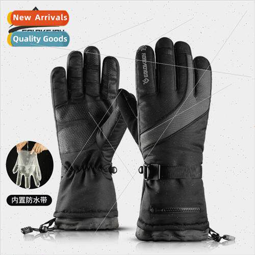Winter ski gloves adult windproof waterproof men and women o