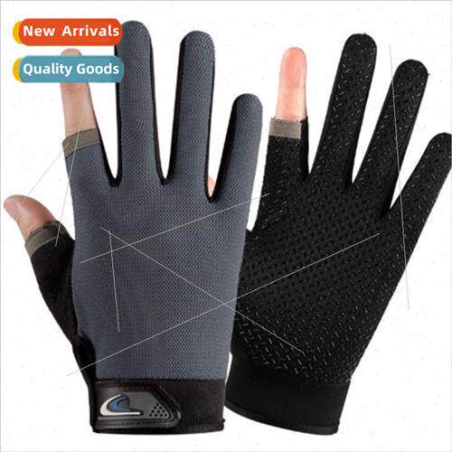 Spring summer gloves outdoor sports riding touch screen brea
