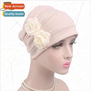 New ladies chemotherapy cap Headgear cap Moon hat ~ TJM-241B