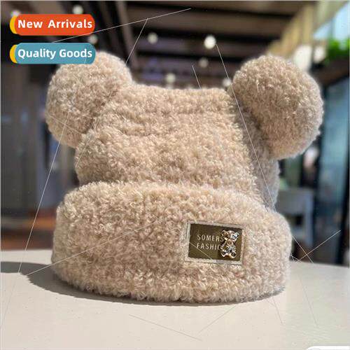 Autumn winter thickening soft sticky warm cold cold cap Kore