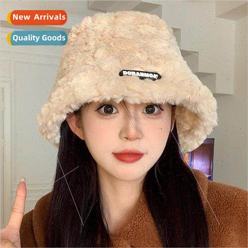 New lamb wool fisherman hat children fall winter Japan wildl