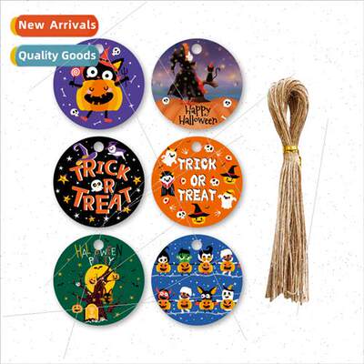 Halloween Hanging Tag Hangers Halloween Party Candy Bag Deco