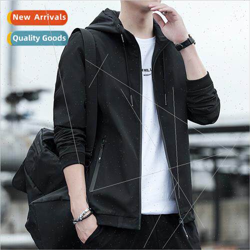 Men Jacket 2023 spring new Korea  Slim handsome baseball su