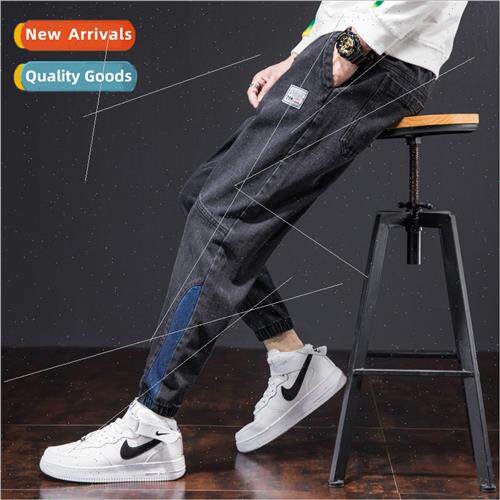 Men jeans big size men spring fall loose fat plus size nd bo