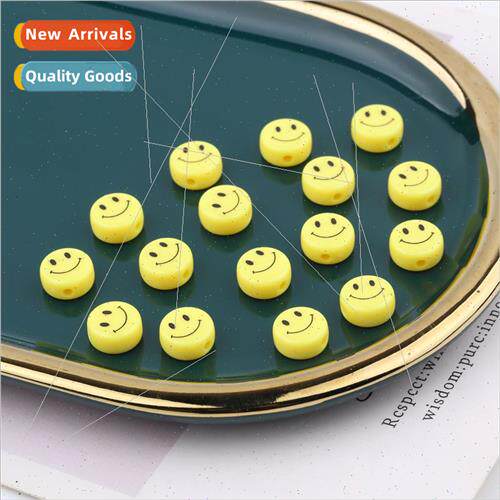 Handmade diy jewelry accessories acrylic solid color round f