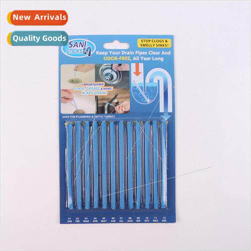 Unclogging pipe cleaner stain remover one through to clean d