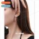 lion earrings delicate new Chi drop oil Winter female