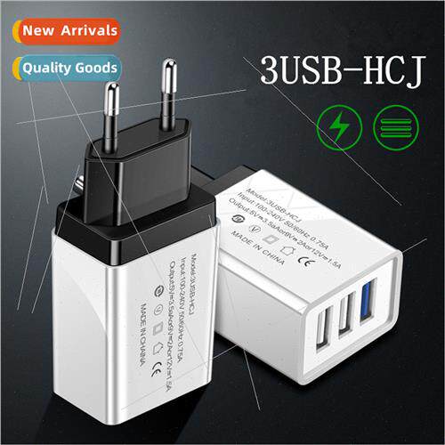 5V2A 3USB color charger American/Europe  charging head smart