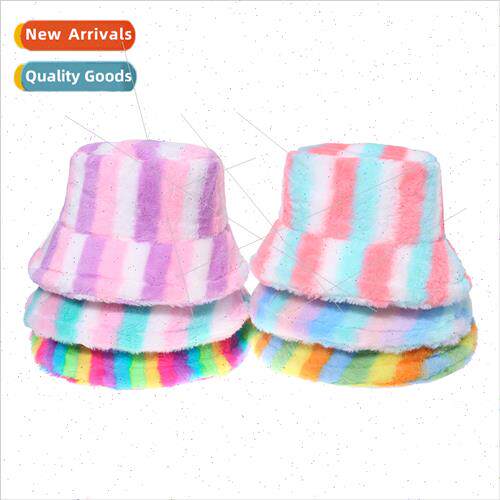 Japan Korea casual fashion rabb hair cap seven colours colou