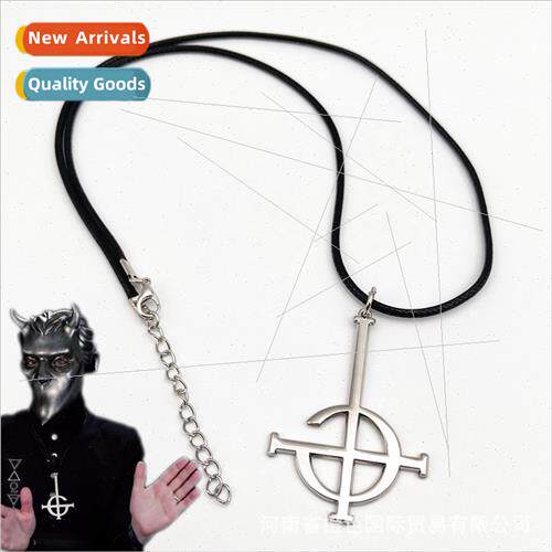 Ghost ghost rock bnecklace cross pendant jewelry accessories