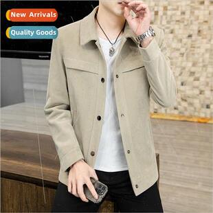 lapel jacket casual 2023 new men fashion jac fall