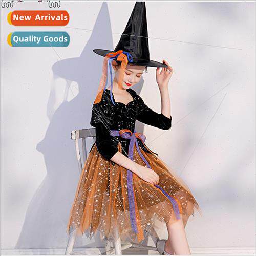 Halloween childrens costumes girls wch cosplay princess dres