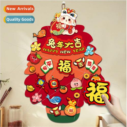 New Year felt money e Spring Festival tune e pendant decorat