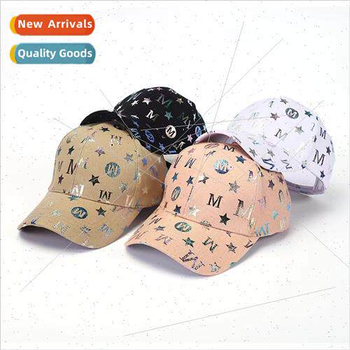 Hat women  casual wild Korea  tide baseball cap letters spri