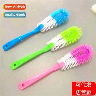 Long handle multifunctional brush pot cup brush tea cup brus