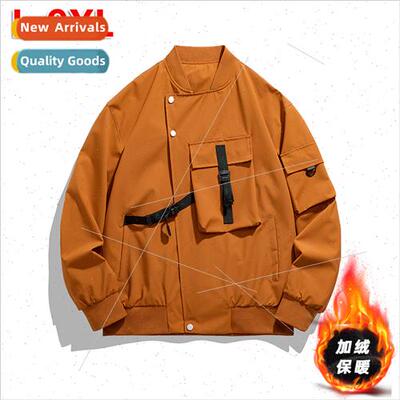 Pilot jacket men large size function coat men workwear padde