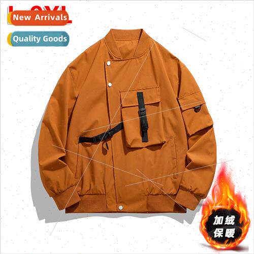 Pilot jacket men large size function coat men workwear padde