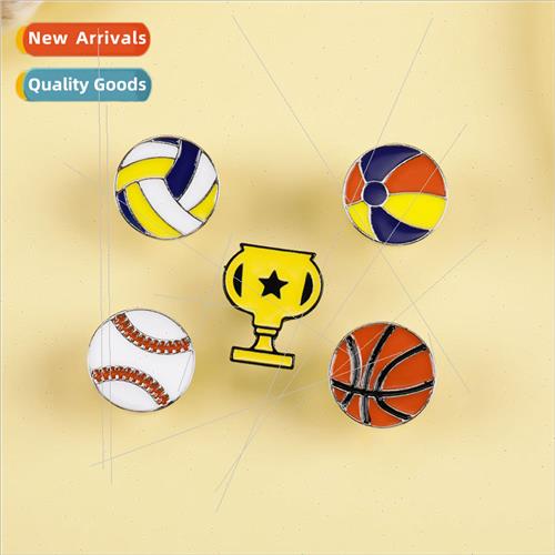 nd new soccer jersey C o Messi Neymar pin volleyball sports - 实物图