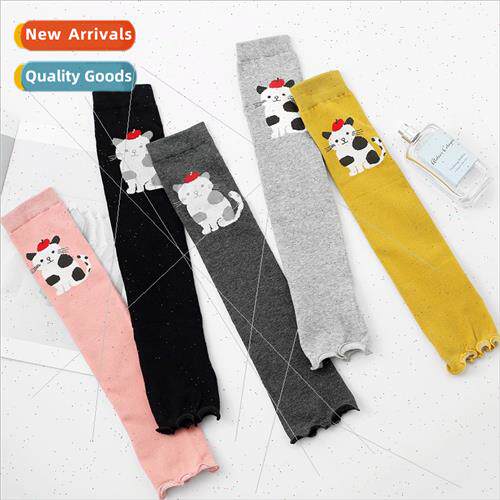 Spring and summer students knee socks roller skating running