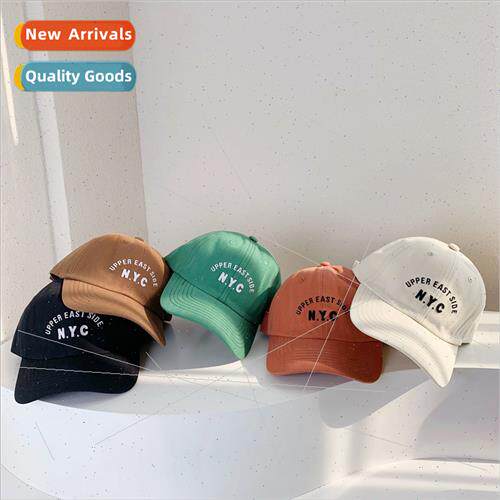 New NYC baseball cap women soft top 2023 spring men hat ins