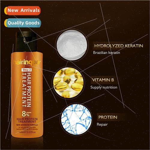 8% 100ml Keratin Condioner en hair/Repair frizzy voluminous