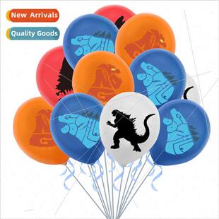 Godzilla Theme Package King Decoration Balloon Latex Kong