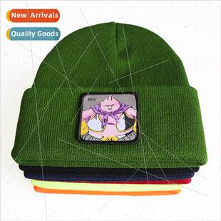 Buu wool dragon cap knted BUU man magic ball cartoon Anime