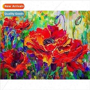 flower series handmade New thread room simple embroid living