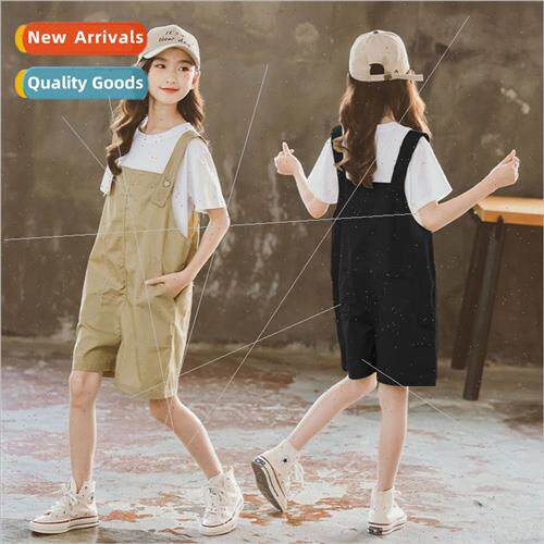 23 girls backpack pants summer new thin middle large childre