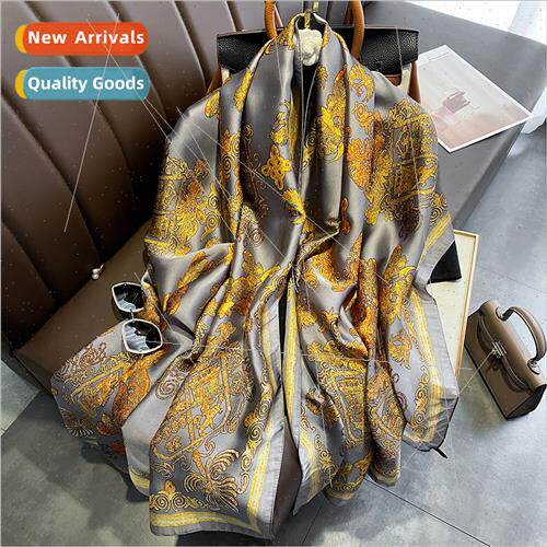 Vintage gilt printing noble classic simulation silk  brocade