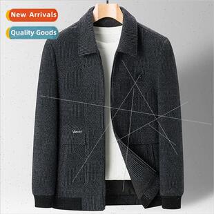 male jacket father spring paragraph Middle fall aged