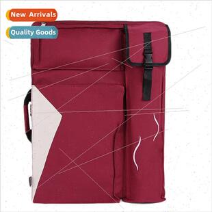 Double Shoulder Back Drawing Multi Sketchpad Purp Bag