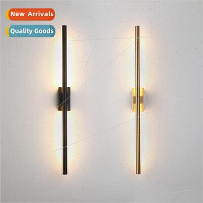 Designer minimalist long line wall lamp simple modern bedroo
