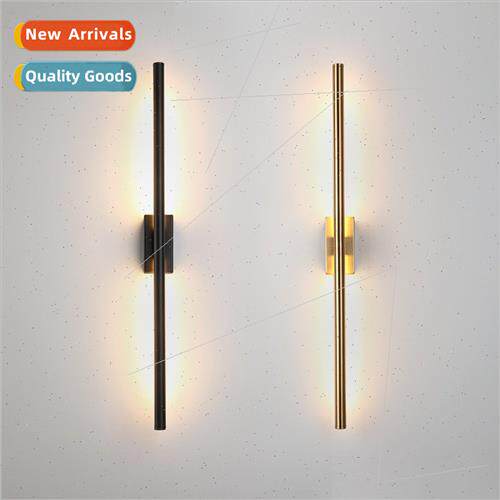 Designer minimalist long line wall lamp simple modern bedroo
