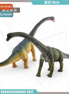 Jurassic herbivorous dinosaur Brachiosaurus stable static de