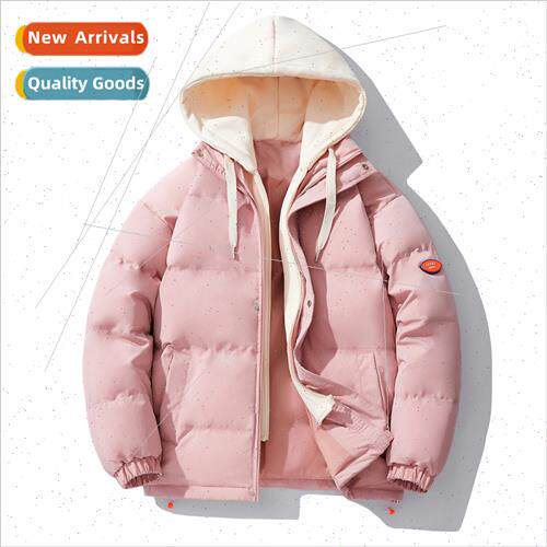 Fake twoPCS cotton clothing fall winter men tide fashion cas