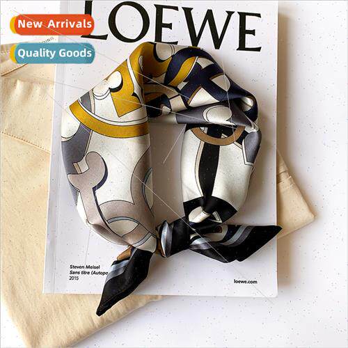 2023 Spring Autumn new fashion silk scarf mulberry silk crep