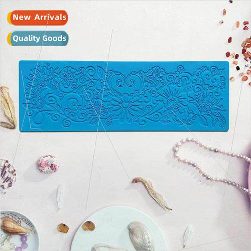 Lace 428 chocolate biscu mold cake mold ice cream candy sili