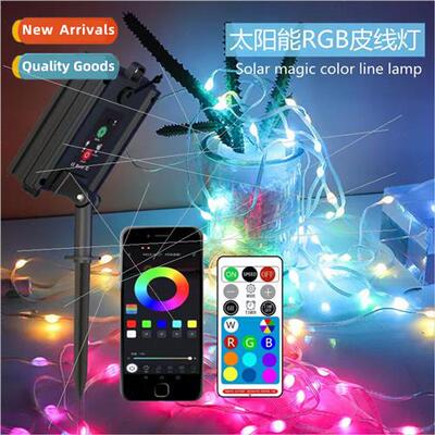 2023 Solar Leather String Illusion ghts String Christmas Hol