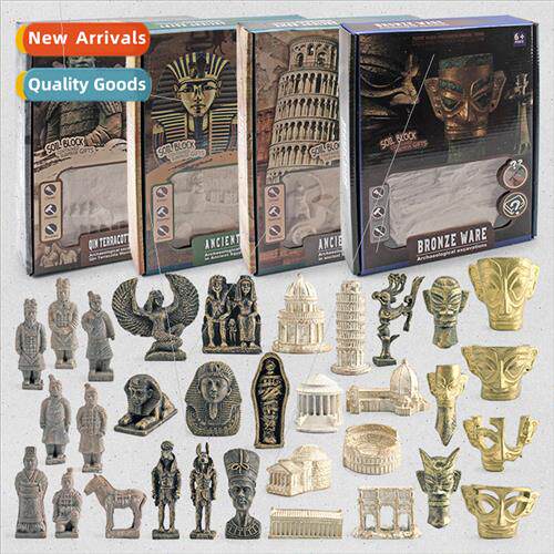 Mini Terracotta Warriors Horses Ancient Egyptian World Herag