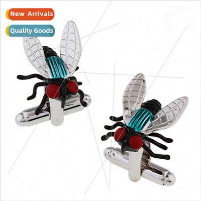 Animal Cufflinks Insect Fly Cufflinks Fun Cufflinks French B
