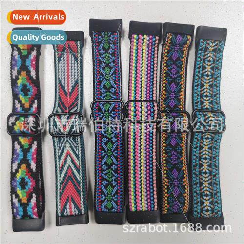 适用fitbit charge5/6 large buckle metal head charge 3/4 elas