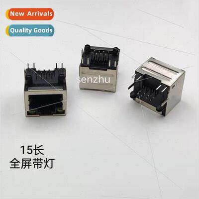 Network interface connector network interface wh light 15MM