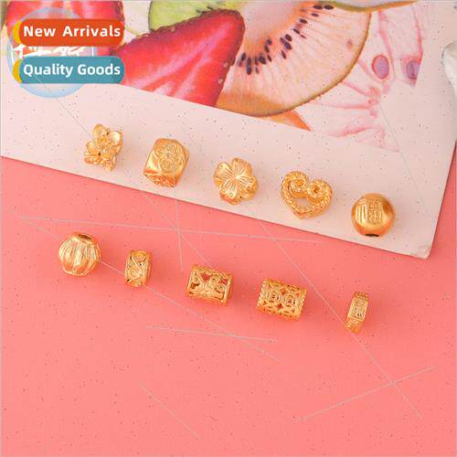 Protect color sgold love blessing pendant small delicate spa