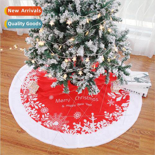 New Christmas Products Christmas Tree Skirt Red Christmas Tr