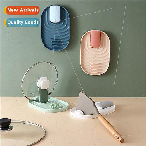 Kchen foldable pot lid holder spoon storage shelf easy to cl