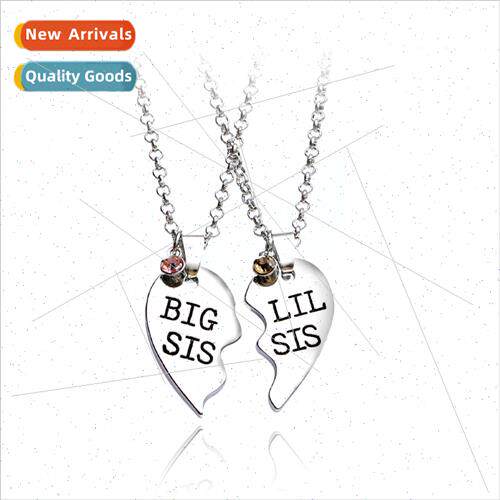 jewelry creative letters pendant BIG SIS LITTLE SIS good sis