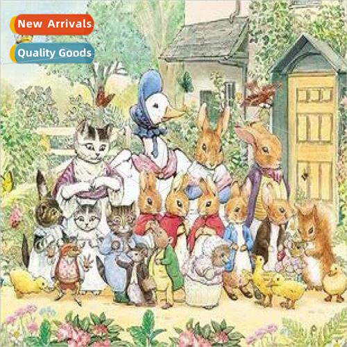 Diamond painting new DIY cartoon rabb full round diamond han