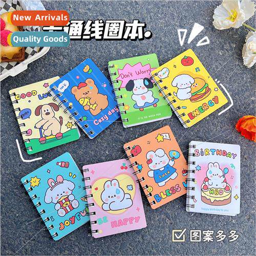 New high-color notepad A7 words student coil notebook cute c